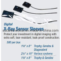 Disposable PE Protector Dental Digital X-ray Sensor Sleeve 1-3/8"X8" Box of 500